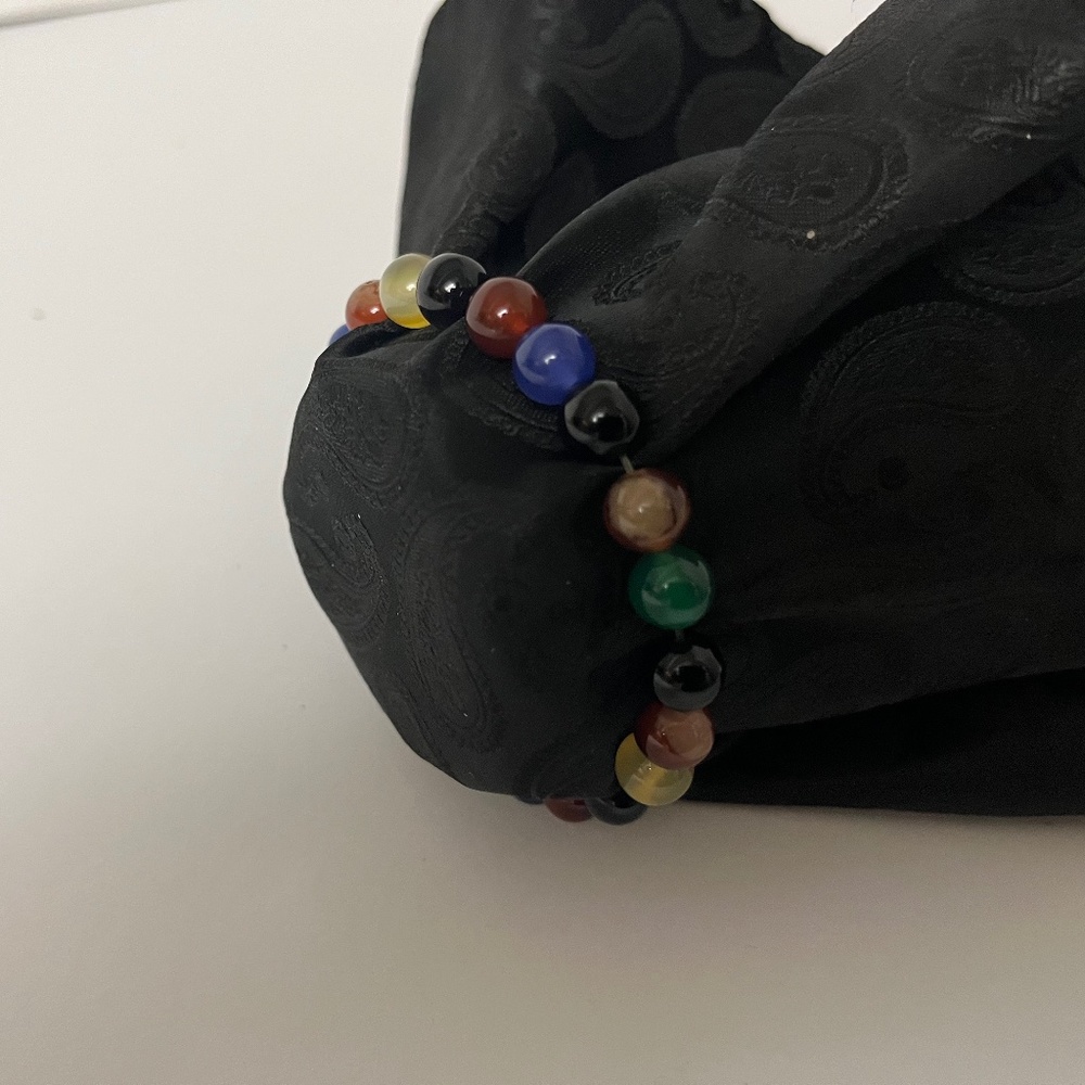 Multi Colored Beaded Bracelet - image 3
